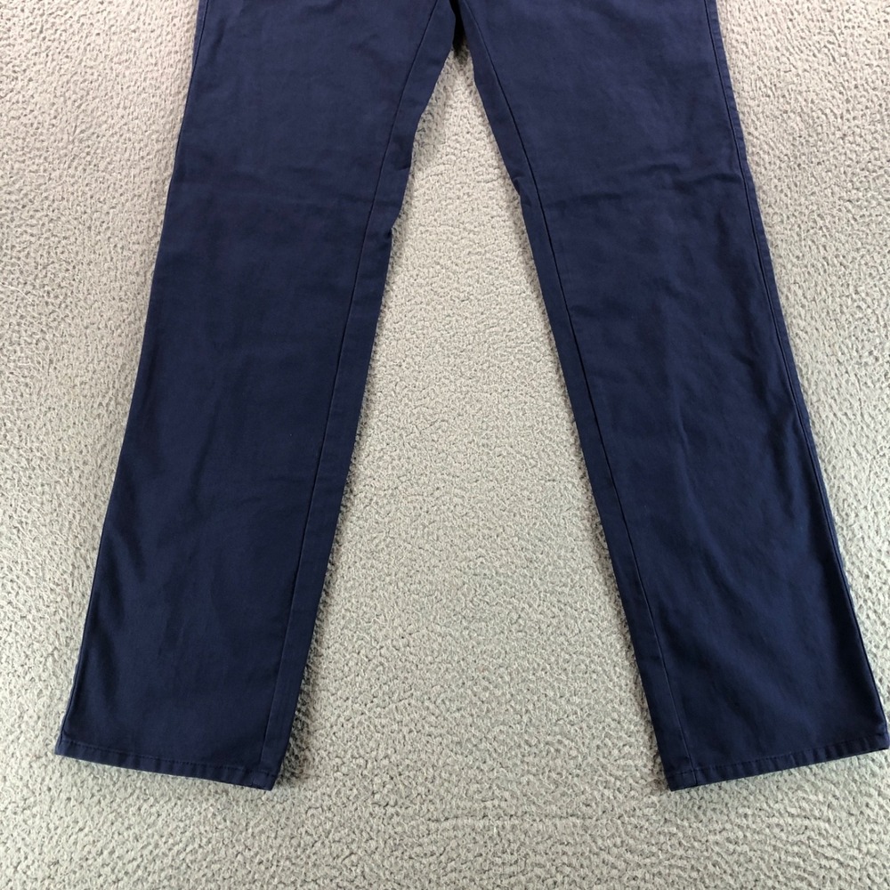 Peter Millar Pants Mens 32x33 Mens Blue Ultimate Sateen 5 Pocket Stretch Golf - Picture 3 of 14